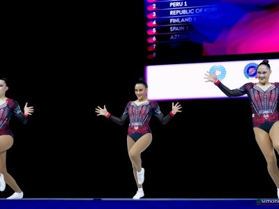 Pesaro - 18° Mondiale di Aerobica Senior - Podium training e Qualificazione